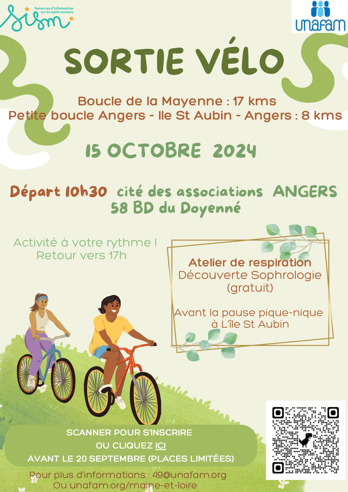 Flyer Sortie Vélo