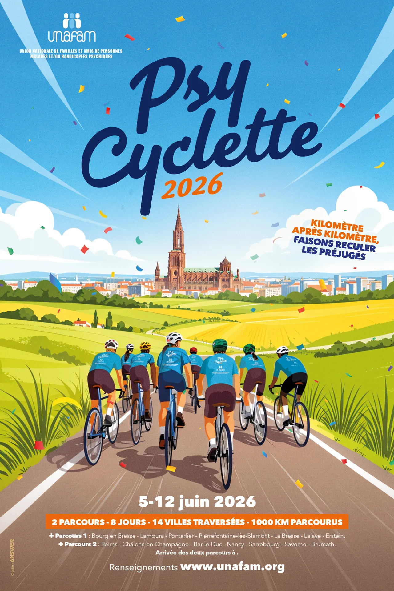 Affiche Psycyclette 2026