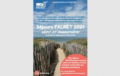 Brochure pour les séjours Falret 2021