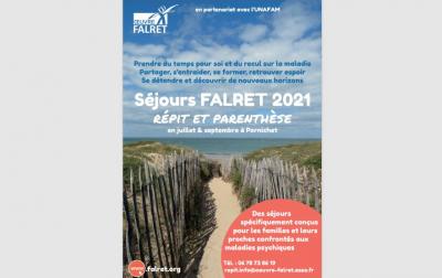 Brochure pour les séjours Falret 2021