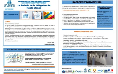 Bulletin d'Information Unafam87 n°2