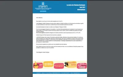 La lettre de l'Unafam24 - Informations