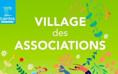 affiche village des assos Saintes 2022