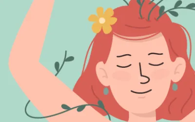 femme qui prend soin de sa santé mentale