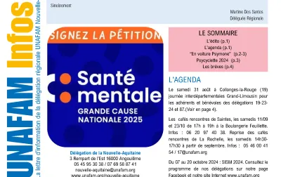 Couverture unafam Infos n°25