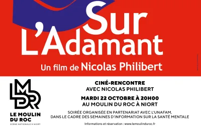 affiche ciné-débat sur l'Adamant