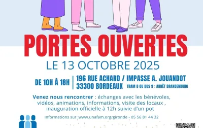 Affiche de la journée portes ouvertes du 13/10/2025