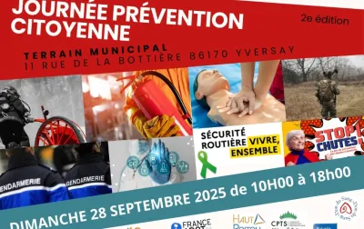 affiche journée prévention citoyenne