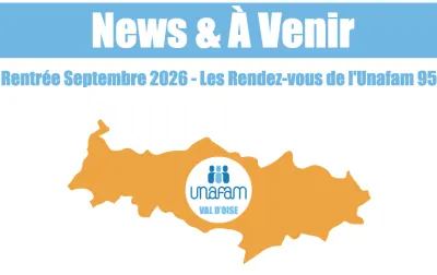 Newsletter Unafam Val d'Oise News & à venir pour la rentrée