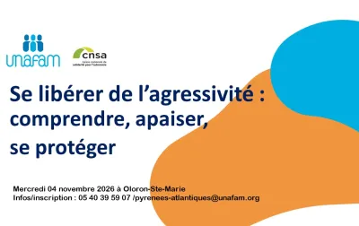 visuel journée de formation se libérer de l'agressivité