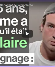 Maxime et sa mère parlent de la bipolarité