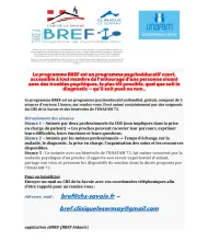 Programme BREF en savoie 