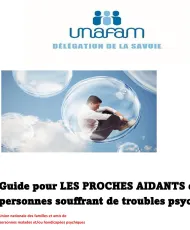 Guide pour les proches aidants  psychiatriques 