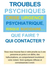 CRISE - URGENCES - RISQUE SUICIDAIRE  QUI APPELER ? 